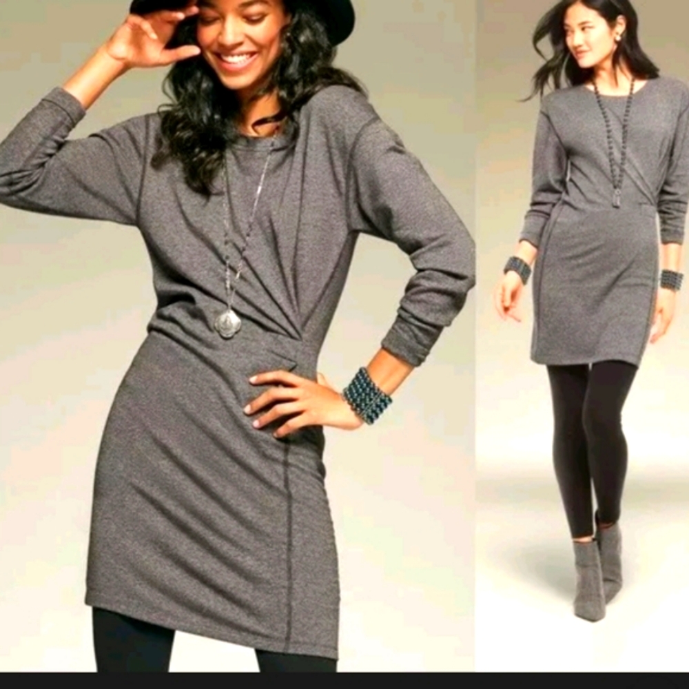 CAbi Obsidian🌞 Put On Crewneck Dress #3650